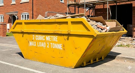 2 Cubic meter skip